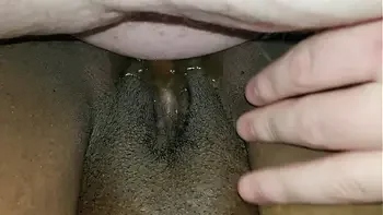 Fucking and pissing in my girls wet pussy