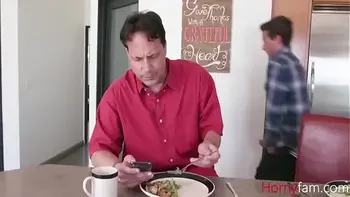 Eggs & Bacon With Brunette Stepmom- Melissa Lynn