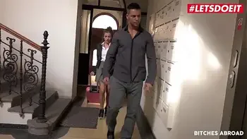 LETSDOEIT - Local Gym Trainer Has Amazing Sex With A New Girl In Town That She Just Got Lost - Silvia Dellai