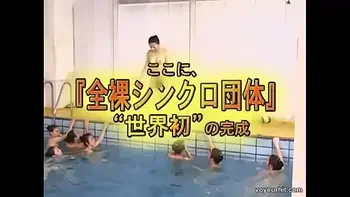 Nude hot synchro swimmers