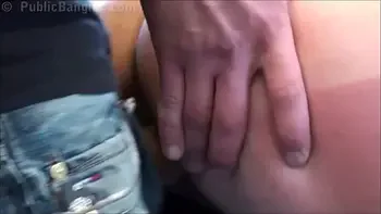 A beautiful blonde with big tits is having sex in a subway, with 2 of her friends with big cocks, with a deep oral blowjob group orgy, hard vaginal penetration in her tight cunt, and all while riding a subway train where everybody can see them any time