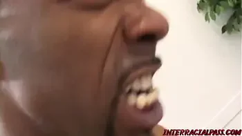 Cute teen picked up taking a monster black cock fucking