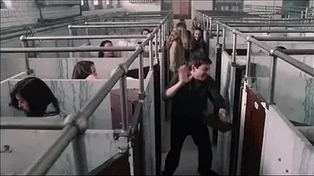 Brie Larson captain marvel shower sexy scene