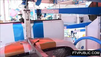 teen first time public