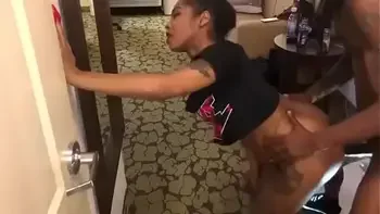 Backshot front the window