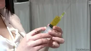 Black prisoner overpowers hot doctor