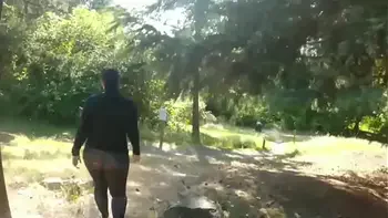 Public Exhibitionist Big Butt