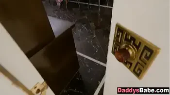 step daddy peeps on stepdaughter fucking her stepbrother - fucked up family