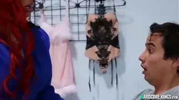 Young robber fuck monster tits security