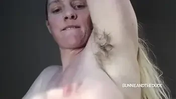 Real Amateur Milf Boob Drop Lick Stinky Sweaty Hairy Armpits - BunnieAndTheDude