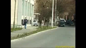 Huge fountain of piss flowing