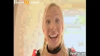 Sweet, adorable Eden licks on a cock flavored lollipop