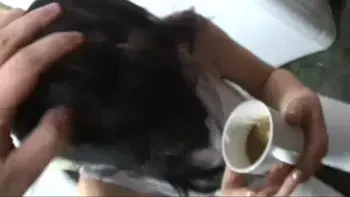 cum in drinks - facial and coffee