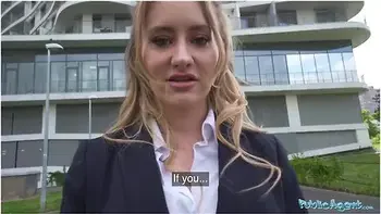 Ivy Maddox - Hot Hotel Worker Fucks A Big Fat Cock In A Public Washroom In Pov