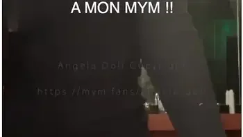 Angela Doll - Risky Challenge: Getting Fucked In The Ass By My Office Colleague In The Wc !!