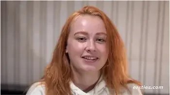 Amateur Redhead Babe Fingers Herself Outdoors