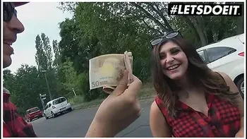 July Johnson Busty German Teen 18+ Paid For Hardcore Interracial Car Sex