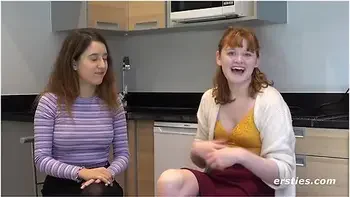 Hot Lesbian Friends Pamper Each Other