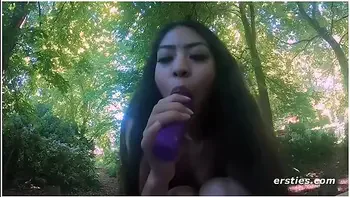 My Girls Masturbate In Nature Collection