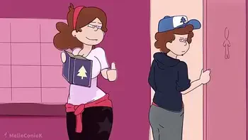 Dipper and Mable bodyswap adventure