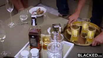 BLACKED Seductive Brunette can't deny her BBC cravings