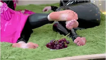 Feet Slave - Gently Soft Foot Fetish Play Of Two Pretty Curvy Ladies, 4k Foot Fetish Video