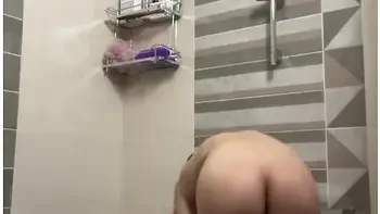 Sexy Girl Taking Shower