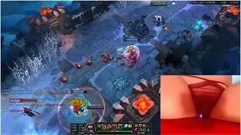 My New Toy Makes Me Cum Multiple Times While Playing League Of Legends #12 Luna With Gamer Girl