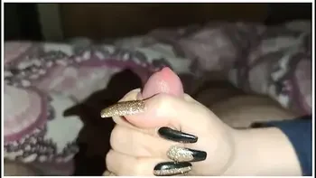 Hungover The Precum Runs Out Of Him I Massage His Glans With Precum *huge Cumshot