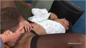 India Babe - A Heavy Facial For An Indian Babe With Large Breasts