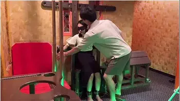 Japanese Sex Slave Bdsm Bondage - Tied Up Vibrator And Hardcore Doggy