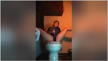 Goth Egg Cumming With New Toys