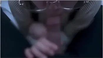 A Girl With Neat Glasses Gets Ejaculated In The Mouth