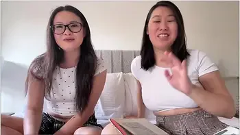 Alex Adams And Uwu Tofu In Nerdy Asian Stepsisters Prove Theyre Not Virgins