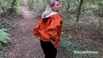 Luna Green goes in search of chestnuts and finds a nice big cock for her ass