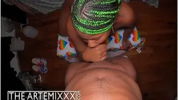 Rubii Thunda Fucks Her First Pornstar - The Artemixxx