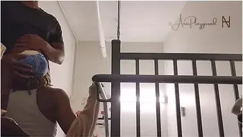 She Traded Me A Blowjob For Backshots. Snuck A Quickie In The Stairwell
