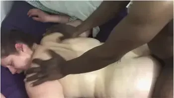 Sensitive Slut Gets A Massage From A Big Black King