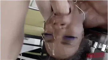 Ebony Babe Ana Foxxx Gets Her Butthole Destroyed By Big Russian Cock