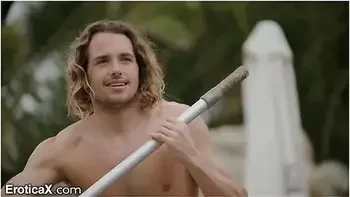 Tyler Nixon And Scarlit Scandal In Married Beauty Wants Poolboy To Fuck Her Harder Than Her Husband