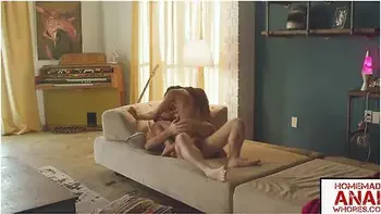 Gorgeous Ebony Teen 18+ Kira Noir At Home Anal Couch Sex With Bwc