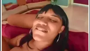 Sexy ebony bbw giving great massage and fucking