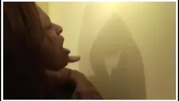 Hot mature ebony babe in an interracial group sex