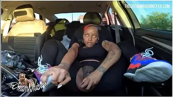 Beautiful Slut Squirts On Her Jordans At The Gas Station