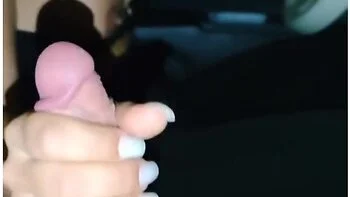 Asshole Let Me Drive - But Cant Resist And Jerks Me Off