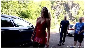 German Whore Public Fucked In The Ass By 3 Cocks - Street Gangbang Daynia - Ronny Rosetti