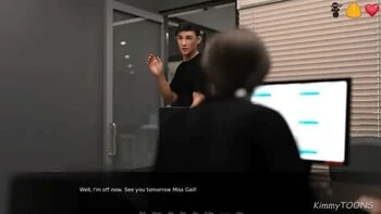 Big Boob Office Secretary Cartoon Sex - Kimmytoons Animated Blowjob HD