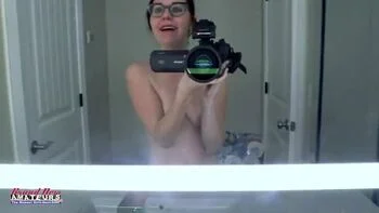 Petite Redhead Librarian MILF Takes Giant Cum Rope in Submissive Blowjob & Fucking - Part 2