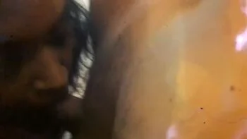 Tina Baby's Sri Lankan Beautician Fuck - Homemade Village Blowjob & Huge Boobs