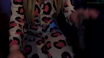 Late Night Blowjob For Step Daddy - Teen Shawna Panofka Creampie POV